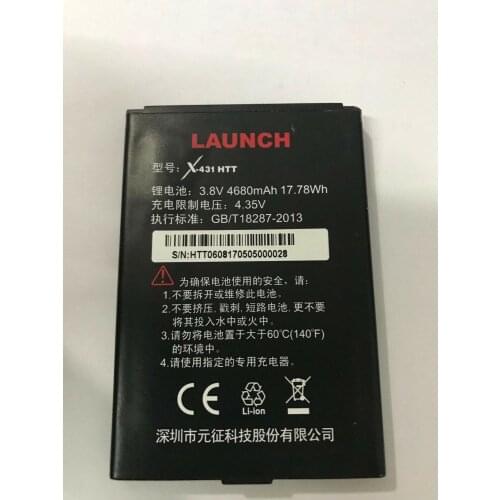 NEW Genuine Battery For LAUNCH X-431 HTT 3.8V 4680mAh 17.78Wh