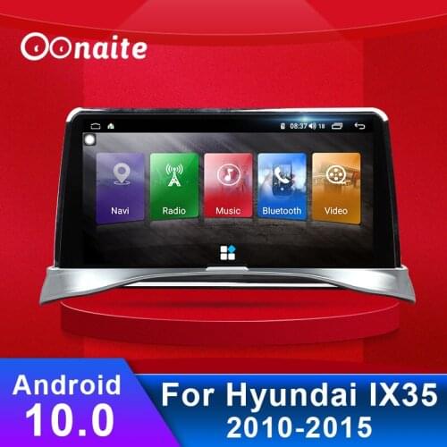 Oonaite 9.66"inch Android Car Multimedia GPS Navigation Video Player DVD System+Frame For Hyundai IX35 2010-2015