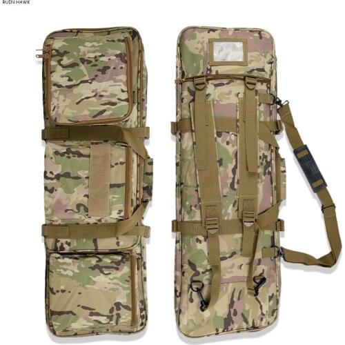 Tactical M4 Gun Carry Case Hunting Airsoft Military Shoulder Pouch Fishing Backpack Camping Kits Survival Tactical