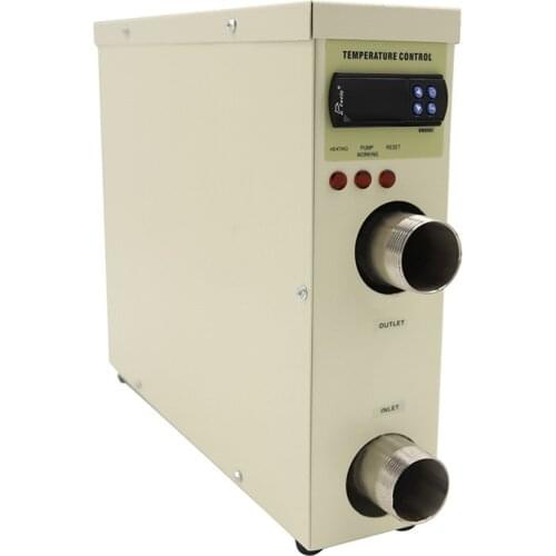 220V Water Electric Heater 5500W Digital Thermostat Swimming Pool & SPA Hot Tub Pool 9KW Heating Equipment for Winter Swimming