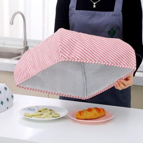 Fabric Folding Food Cover Food Storage Organizer Insulation Meal Covers Kitchen Gadgets Kitchen Supplies Home Accessories