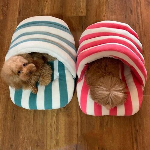 Pet Sleeping Bag Kennel Four Seasons Cat Litter Rabbit Litter Teddy Bear Schnauzer Cushion Cat Velvet Cushion Fresh Pets Beds