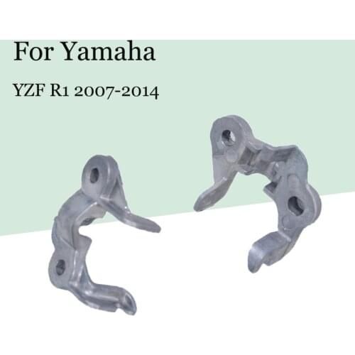 Motorcycle rear leather seat lock cable fixing bracket cushion lock rear frame pole pressing seat Suitable For YZF R1 2007 -2014