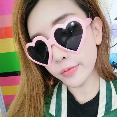 1pc Red Heart Shape Diffraction Grating Party Rave Glasses Plastic, Orbit Light Show Fireworks Refraction Laser Glasses