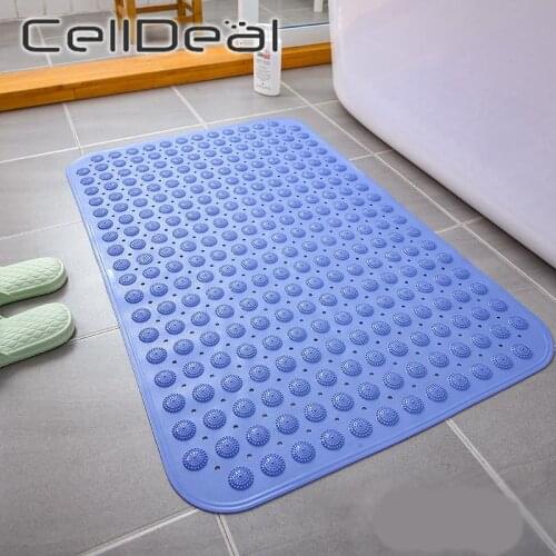 1Pcs Self-Priming Silicone Bathroom Mats Non-slip Bath Artifact Foot Massage Cushion Sole Massage Pad Foot Wash Bathroom Mat
