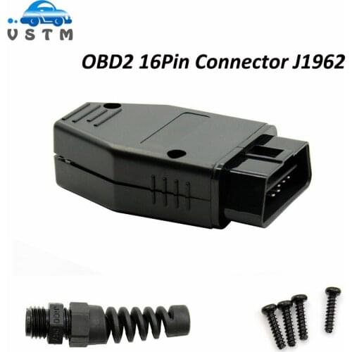 2020 Newst OBD Male Plug OBD2 16Pin Connector OBDII Adaptor OBDII Connector J1962 OBD2 Connector in stock