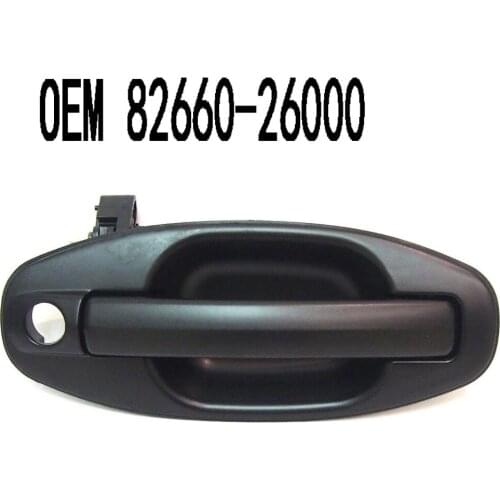 82660-26000 8266026000 82660 26000 NEW PRIMED BLACK Exterior Outside Door Handle Front RH RIGHT for Hyundai 2001-2006 Santa Fe