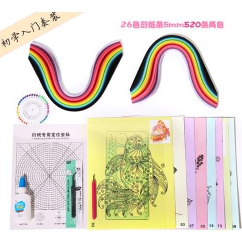 Paper Quilling DIY Craft Tool Handmade Tweezer Crimping Template Board Mould Kit