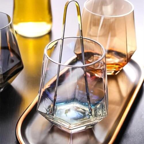 European-Style Crystal Glass Drawing Wine Whiskey Glass Beer Glass Tea Glass Spirits Glass Brandy Glass300ML