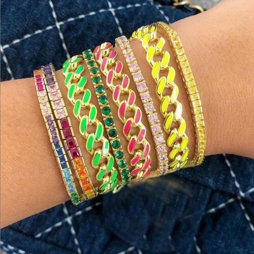 JYZSHINY White Bracelets