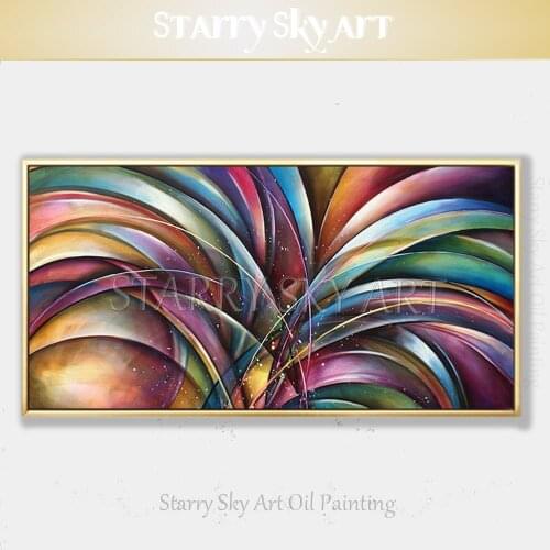 Beautiful Wall Art Hand-painted High Quality Contemporary Abstract Oil Painting on Canvas Fine Art Abstract Canvas Oil Painting