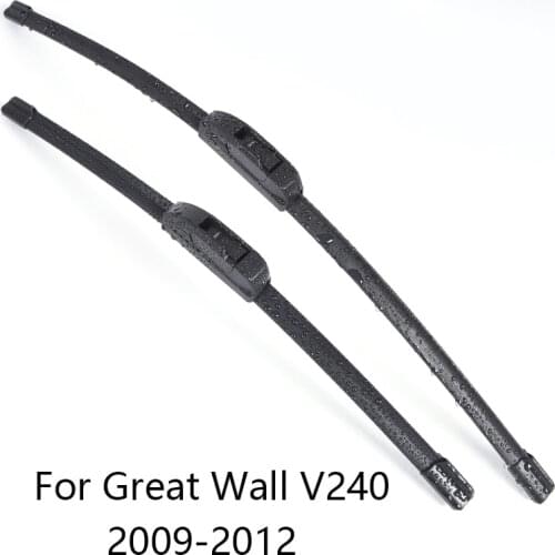 Car Windshield Wiper Blades for Great Wall V240 form 2009 2010 2011 2012 Car Windscreen wiper Rubber