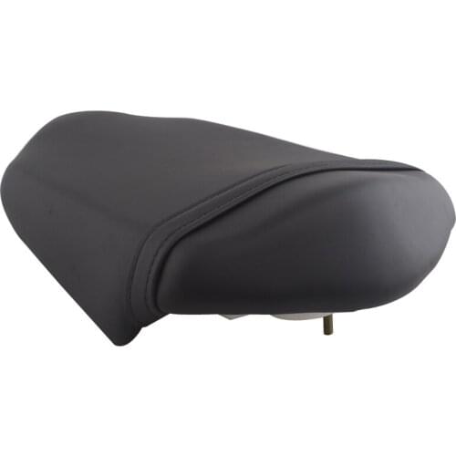 Motorcycle Seat Black Leather Rear Pillion Passenger Cowl Seat Pad For Suzuki BK GSX 1300 2008 2009 2010 2011 2012