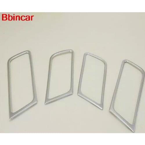 Bbincar ABS Chrome Interior Door Cup Bowl Accessories Trim For Skoda Rapid Spaceback 2013 2014 2015 2016 Car Auto Sedan Styling