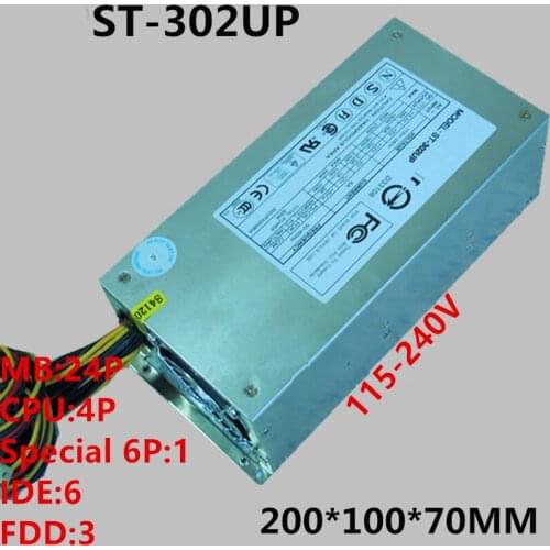New PSU For Seventeam -5V 2U 300W Power Supply ST-302UP ST-300UP
