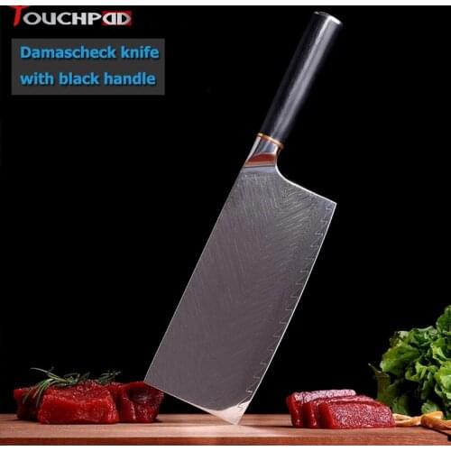 Damascus Steel Chef Knife Japanese VG10 Core Blade Razor Sharp Kitchen Knives G10 Handle Meat Slicer Cleaver Cooking Tool Cutelo