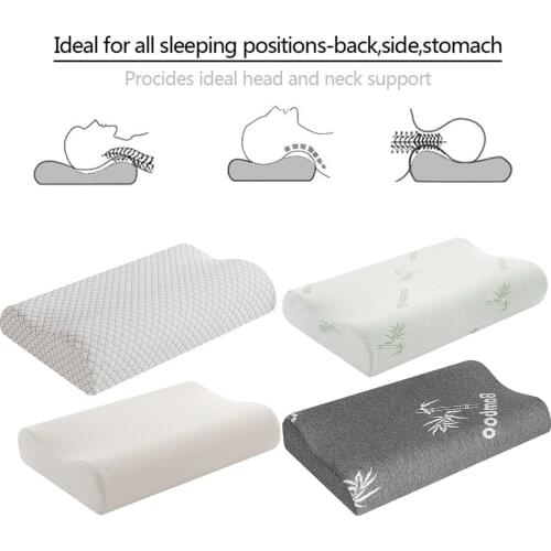 Neck Protection Memory Foam Pillow Deep Sleeping Beding Pillows Comfortable Neck Head Support Protect Bedding Neck Pillow