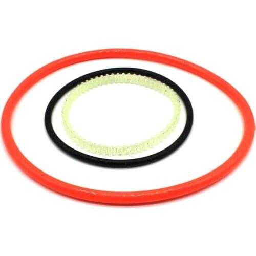 Rubber Chain Replacement Timing Belt For Rotary Tumbler Jewelry Rotory Tumbler Accessories