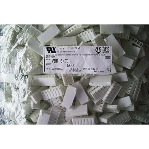 VBR-6(7) housings white Connectors terminals housing 100% new and original parts VBR-6