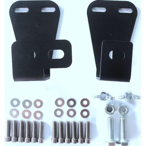 High Lift Jack Mount Hinge Mounting Hood Bracket Hi-Lift Jack for Jeep Wrangler CJ 1944-1986 YJ 1987-1995 TJ 1997-2006