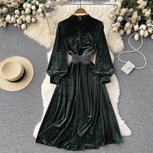 Модные платья-трапеции YIZZHOY China At AliExpress