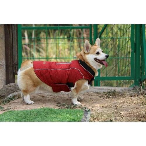 2020 Winter Dog Reflective Thick Warm Jacket Coat Pet Clothes Puppy Jackets for Small to Medium Dogs Winter