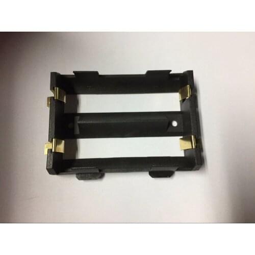 1Pcs/lot High Quality 2 X 26650 Battery Holder SMD With Bronze Pins 26650 Battery Storage Box TBH-26650-2C-SMT