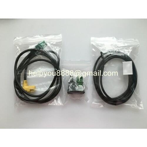 2 IN 1 USB AUX Switch CABLE for RCD510 RNS510 RNS315 RCD500 RNS300 RCD300 RCD200 GOLF MK6 JETTA MK5 Sagitar Vento