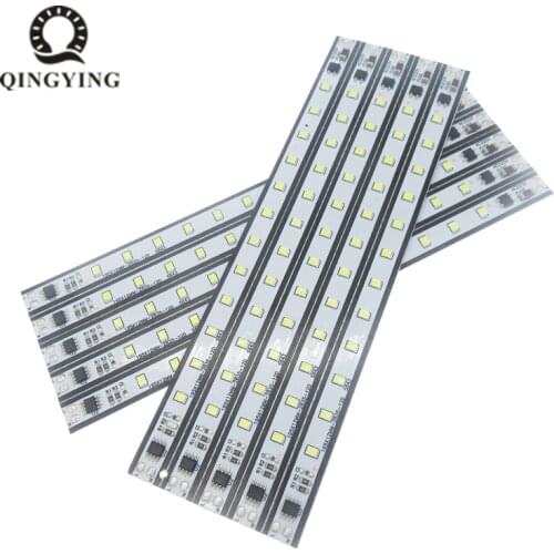 5-50pcs 20cm AC220V SMD2835 Aluminum LED Rigid Strip 195mm*12mm White Warm White High Brightness LED Fluorescent Tubes