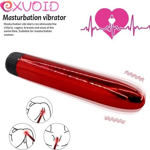 EXVOID AV Stick Anal Vibrator G-spot Massager Adult Products 7 Inch Dildo Vibrator Sex Toys for Women Men Prostate Stimulate