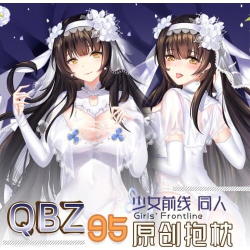 Anime Girls Frontline QBZ95 Sexy Dakimakura Hugging Body Pillow Case Japanese Otaku Pillow Cushion Cover Bedding Xmas Gifts MK