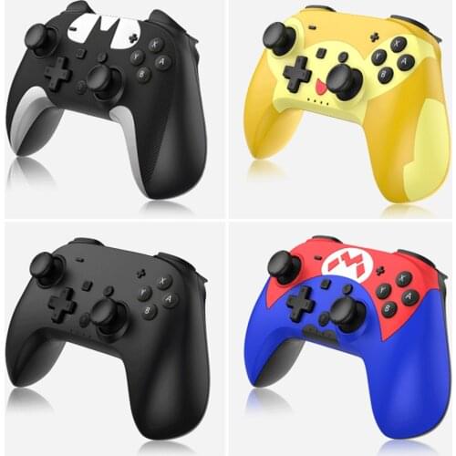 Wireless Bluetooth Game Controller For Nintend Switch Console For Switch Pro Joystick With Programming Back Button Wireless Blue