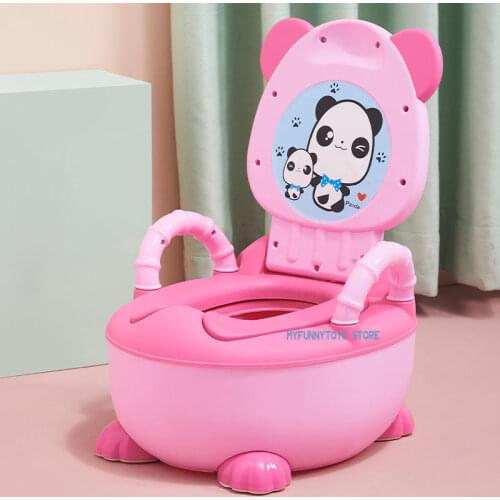 Boys and Girls Potty training Seat Childrens Pot Ergonomic Design Potty Chair Comfy Toilets Children Gift --Free Cleaning Brush