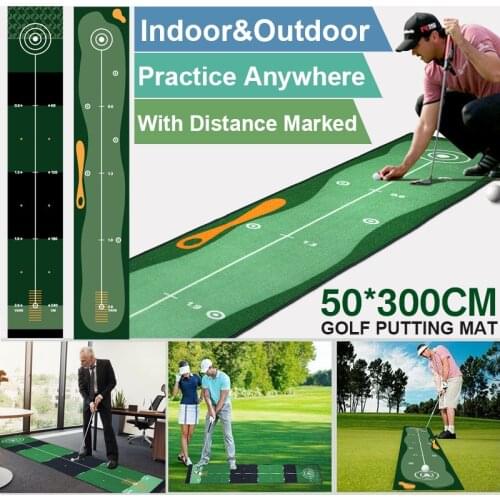 Indoor Outdoor Training Golf Hitting Carpet 4 Types Mini Putting Ball Pad Practice Mat Washable Anti-Slip Practice Golf Mats