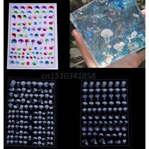 Jellyfish Transparent Material Epoxy Mold Making Jewelry Filling For DIY Craft