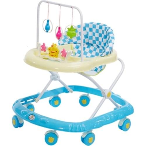 Infant and child walker multifunctional anti-rollover and anti-o-leg 6/7-18 months push can sit on baby scooter