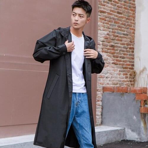 Women Men Reusable Raincoat Portable EVA Poncho Quick-Drying Adult Hiking Rainwear Windproof Waterproof Outerwear Rain Jacket