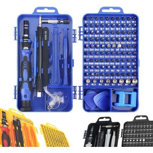 Screwdriver Set 115 in 1 Torx Multifunctional Opening Repair Tool Precision Screwdriver For Phone Tablet PC HEX TROX DIY KIT