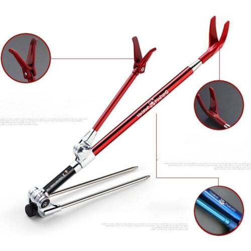 Pole Stand Holder Adjustable Fishing Tool Detachable Hand Rod Bracket