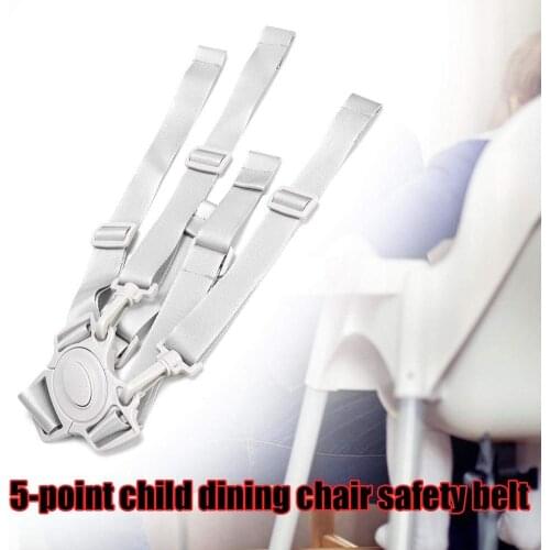 Baby Universal 5 Point Harness High Chair Safe Belt Children Buggy Kid For Stroller Seat Pram Belts Dining Chair Child Push