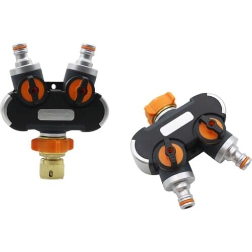 Water Valve Splitter Garden Irrigation Pipe Adapter Agriculture tools Switch Quick connector Hose Joint Water Tap Adapter 1 Pc