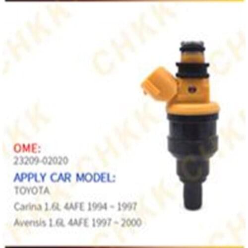 Fuel Injector 23250-02020 / 23209-02020 Fits For Toyota Carina 92-97 AT190 Avensis 97-00 AT220 4AFE 0280150438