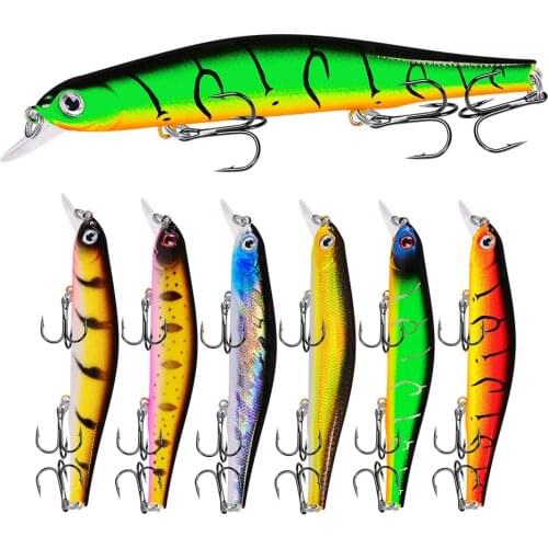 YUZI 2019 Fishing Lure ZH079 Wobbler Suspend Jerkbait 125mm 17.5g Hard Plastic Minnow Pike Artificial Bait Tackle