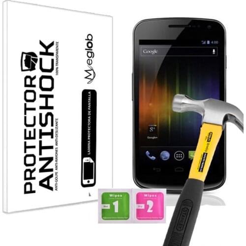 Protector de Pantalla Anti-Shock Anti-Golpe Anti-arañazos Compatible con Samsung Galaxy Nexus
