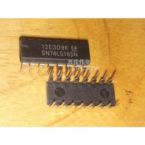 10PCS Line SN74LS165N HD74LS165P 74LS165 serial output shift register DIP-16