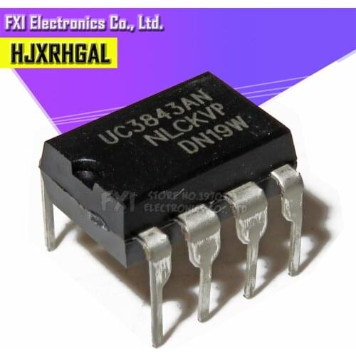 10PCS UC3843AN UC3843A DIP8 DIP UC3843 new original