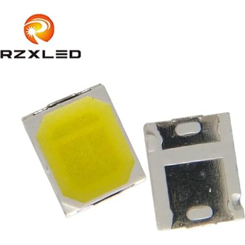 100Pcs/Lot LED 0.5Watt 2.8V Ra80 White5200K 5700k 6000K 2835Package Diode For Mobile Phone Camera Flash