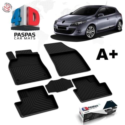 FOR RENAULT MEGANE 3 BRAND CAR SPECIAL BLACK COLOR NON-SLIP RUBBER MAT LUGGAGE POOL 2010 2011 2012 2013 2014 2015 2016 MODEL
