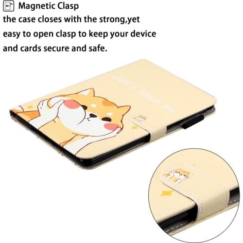 For Samsung Tab A 10.1 2019 Case Cartoon Fox Rose PU Leather Case For Samsung Galaxy Tab A 10.1 inch 2019 T510 T515 Cover Etui