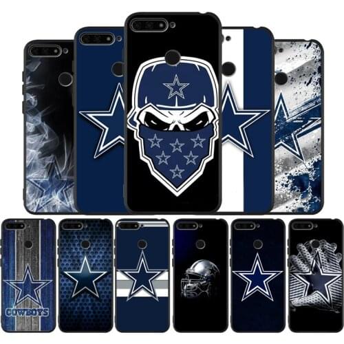 Dallas Cowboys Black TPU Silicone Soft Phone Case For Honor 8X 9 8 10 20 30 Lite Pro MATE 9 10 20 30 Pro Lite